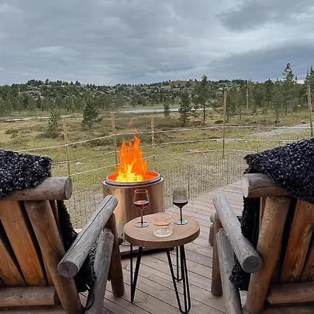 Cozy Modern Mountain At Kvamsfjellet Σπίτι διακοπών