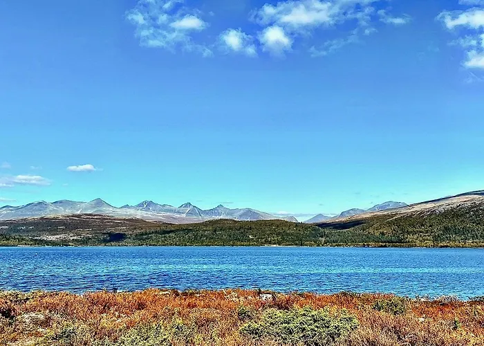 Cozy Modern Mountain At Kvamsfjellet
