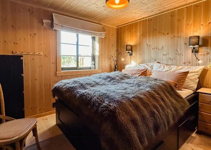 Cozy Modern Mountain At Kvamsfjellet *