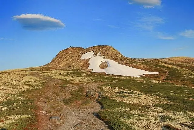 펜션 Cozy Modern Mountain At Kvamsfjellet