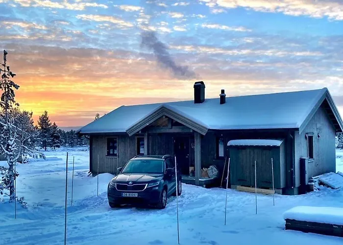 Cozy Modern Mountain At Kvamsfjellet * Kvam (Oppland)