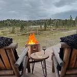 Cozy Modern Mountain At Kvamsfjellet Semesterbostad